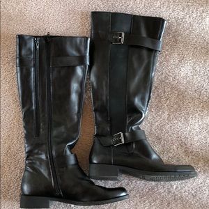 Aerosoles Rider Boots Black